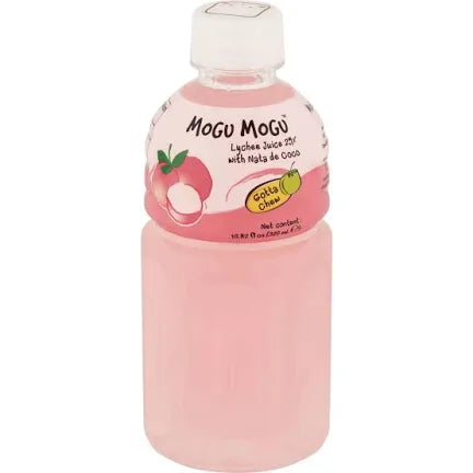 Mogu Mogu Lychee Flavour Drink with Nata de Coco 320ml