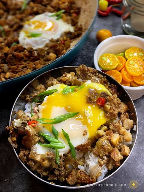 Sisig with Rice