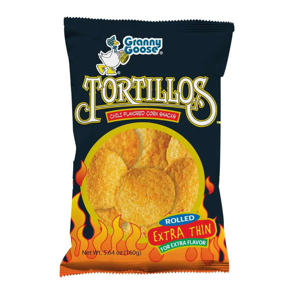 Granny Goose Tortillos Chilli BIG 160g