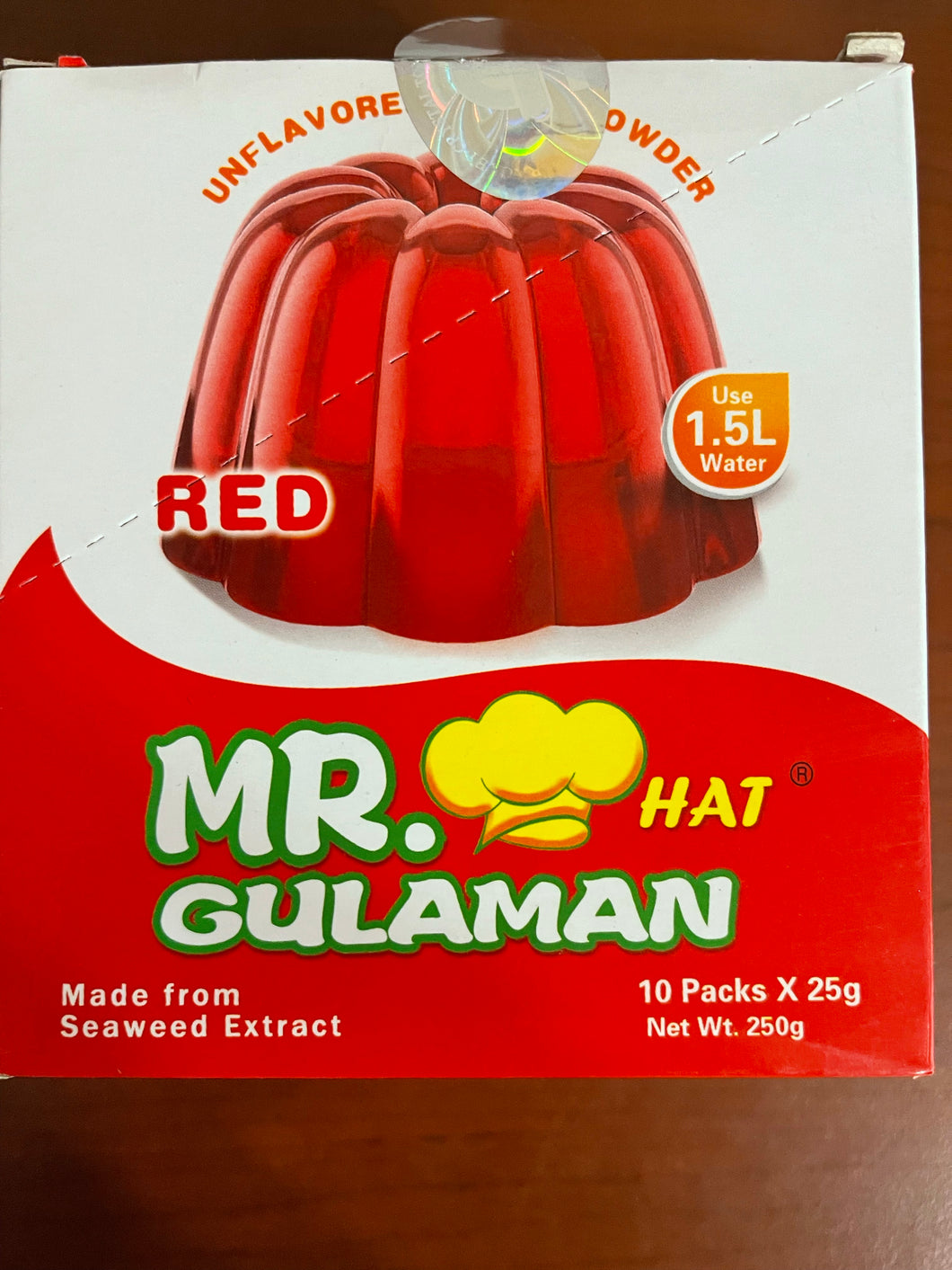Mr. Hat Gulaman - RED 25g